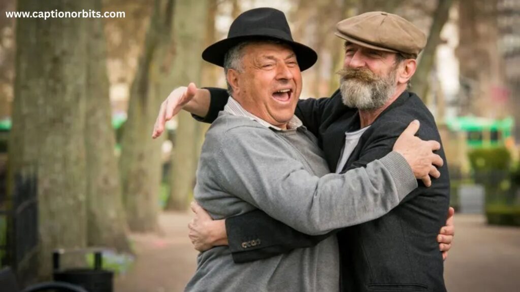The Joy of Reuniting with Old Friends Meeting a Friend After a Long Time